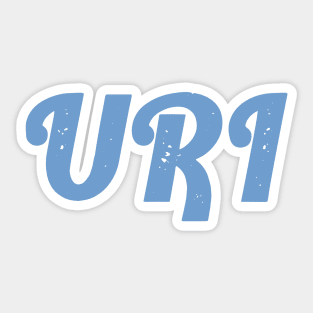 URI Retro Sticker